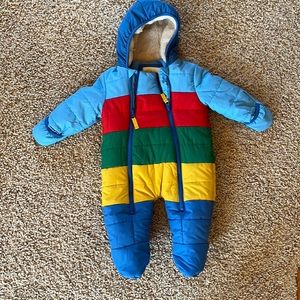 Baby Boden snowsuit.